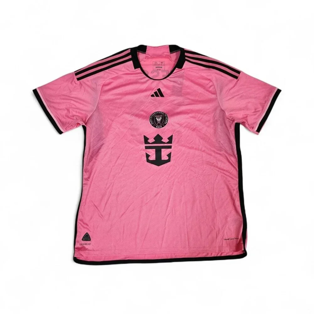 Adidas Inter Miami CF Messi Authentic Home Jersey 24/25 Pink 2XL - New $130